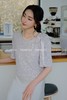 【门店同款】ENJOY春季摩登浪漫-亮片蝴蝶结短袖上衣 156995403 商品缩略图2