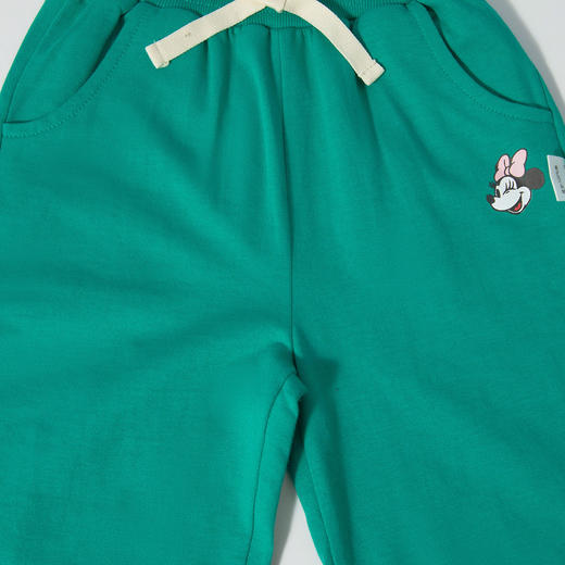 【撞色插肩袖米妮套装】春季新款女童纯棉柔软舒适卫衣卫裤两件套ZD1DT015 商品图6