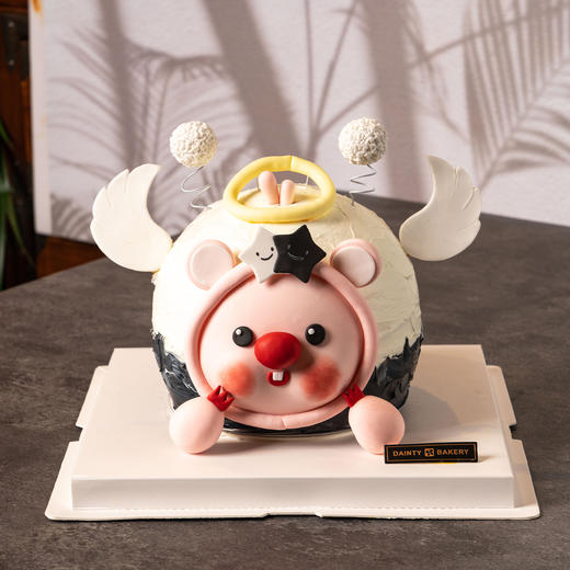 星座蛋糕 | 双子座蛋糕6寸立体异形（纯动物奶油 新鲜水果夹心 提前3天预定） 商品图3