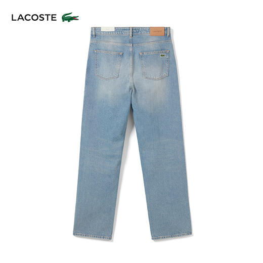 【海南专供价】Lacoste【王一博同款】法国鳄鱼男装新款休闲直筒长裤HH2321-10 商品图4