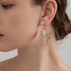 【凝露】法式幻彩巴洛克气质款女神耳钉 商品缩略图1