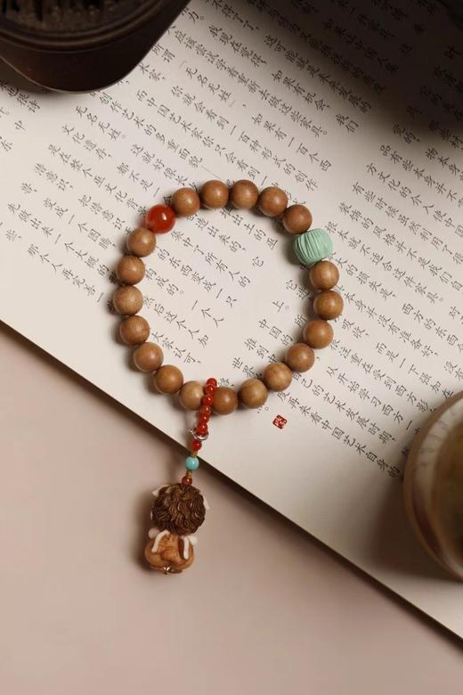 鹿角| 天禄貔貅°老山檀香单圈手串 8mm 商品图2