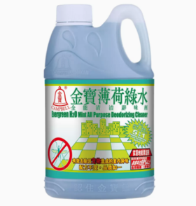金宝薄荷绿水全能清洁辟味剂