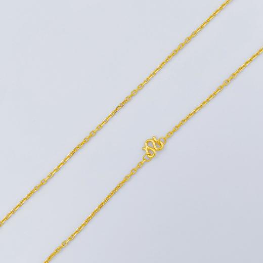 【限时克减128元】足金999.9 十字链项链(XL00042-06)补差价）补差价）预售产品下单后不退款不退货不换货不补差价 商品图0