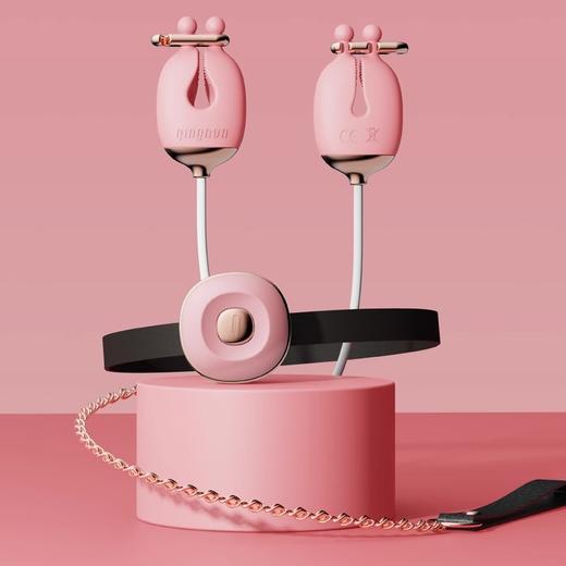 NippleVib轻喃2号震动乳夹磁吸项圈牵引挑动敏感点 商品图2