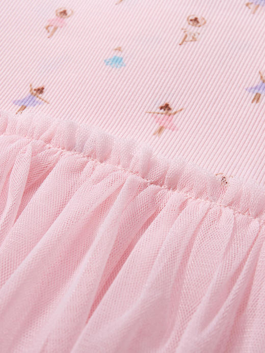 【清新甜美 仙气“飘飘”】Little maven欧美风网纱女童裙子夏季新款短袖公主裙儿童连衣裙 商品图2