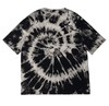 T99夏季新款男士时尚流行螺旋扎染高街潮短袖t恤休闲水墨宽松复古 商品缩略图2