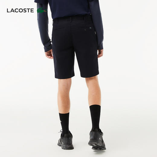 【海南专供价】Lacoste法国鳄鱼男装休闲简约时尚百搭拉链男短裤裤子FH0145-98 商品图5