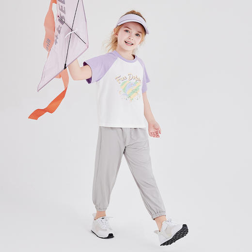 笛莎Deesha T恤2024夏季新款时尚防晒裤 商品图2