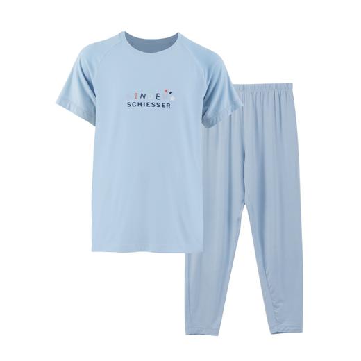 【经典莫代尔】SCHIESSER 德国舒雅童装男童短袖长裤家居套装37/22983H 商品图1