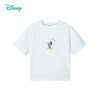 迪士尼纯棉吸汗透气24夏款米奇印花小白T男童短袖T恤夏儿童t恤ZD2DS016 商品缩略图6