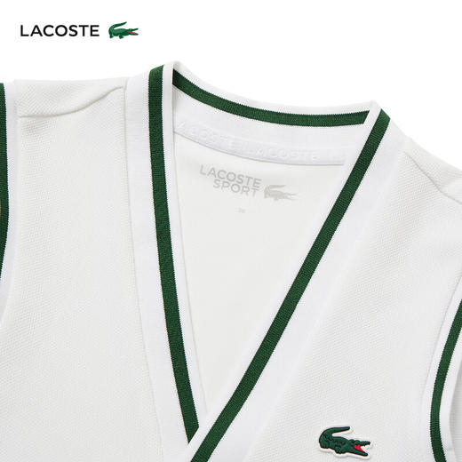 【海南专供价】Lacoste法国鳄鱼女装新款时尚透气网球服运动连衣裙EF1031-98 商品图2