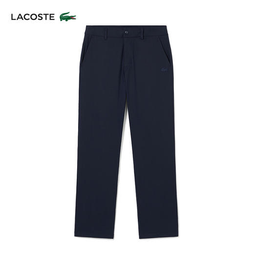 【海南专供价】Lacoste法国鳄鱼男装新款时尚简约商务休闲裤长裤HH3781-98 商品图2