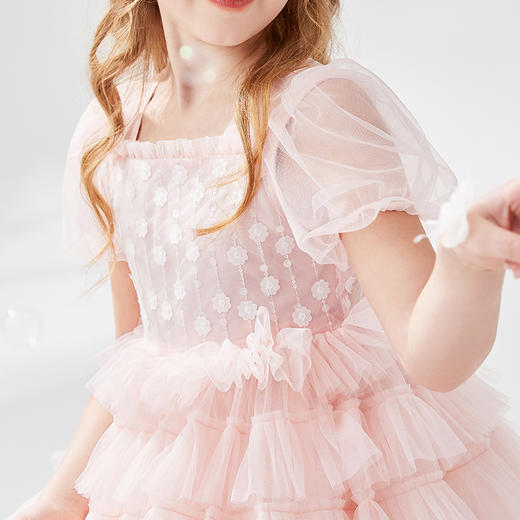 笛莎Deesha T恤2024夏季新款时尚优雅礼服裙 商品图3