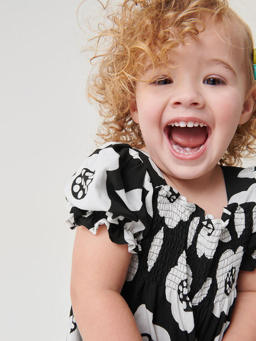 【时髦可爱 韩系奶萌风】Little maven欧美童装夏季女童连衣裙短袖纯棉儿童公主裙女孩裙子 商品图2