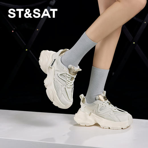 星期六网面透气百搭老爹鞋SSC1112772 商品图9