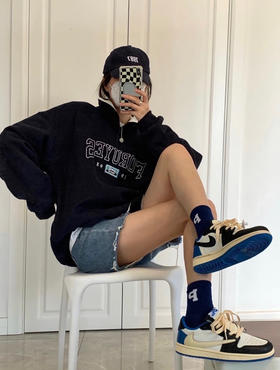 319-2潮爆 AJ1情侣同款 倒勾低帮休闲鞋 篮球鞋 更新新色