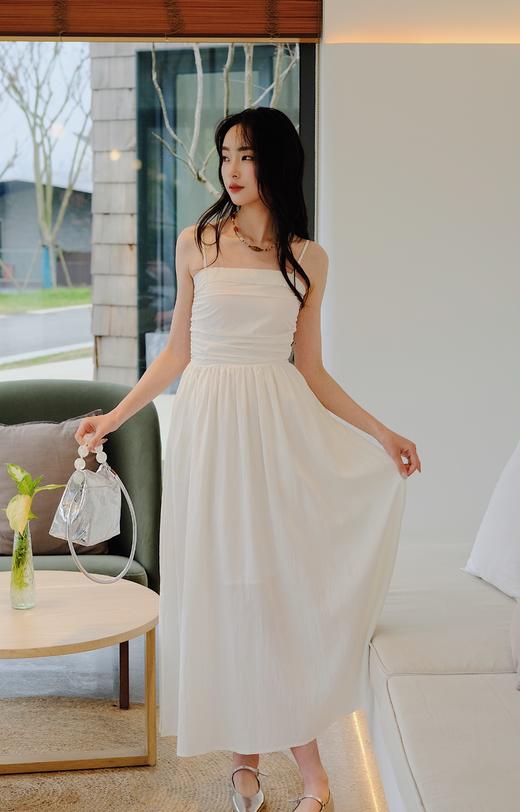 【门店同款】ENJOY春季法式褶皱吊带连衣裙 156996254 商品图8
