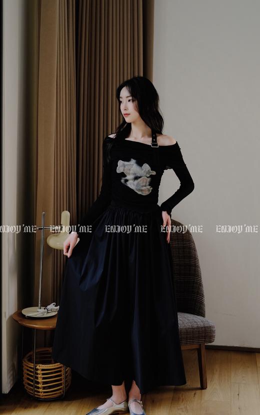 【门店同款】ENJOY春季辣妹蝴蝶一字肩两件套 156996431 商品图6