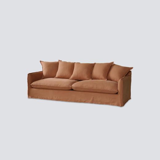 NS家居ns furniture软包布艺三人位沙发NSSF-5451-M1-240 商品图1