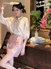 甲辰年新中式国风套装 刺绣防晒衬衫 重工满绣设计 泡泡袖衬衫包臀裙套装 宽松气质甜美七分袖 商品缩略图2