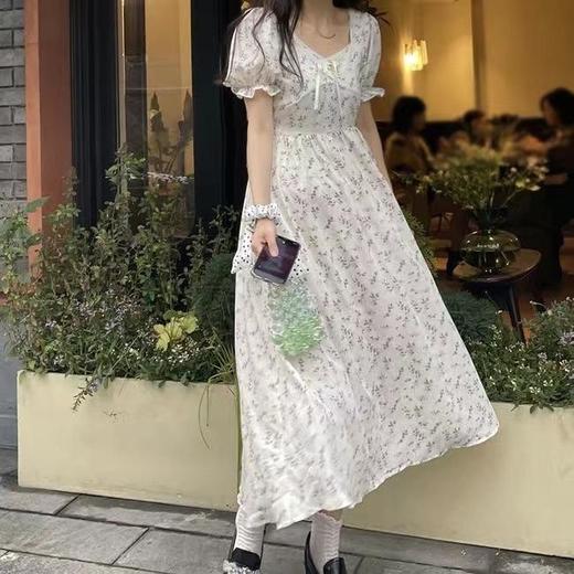 【G商品推广】纯欲奶油印花连衣裙 商品图11