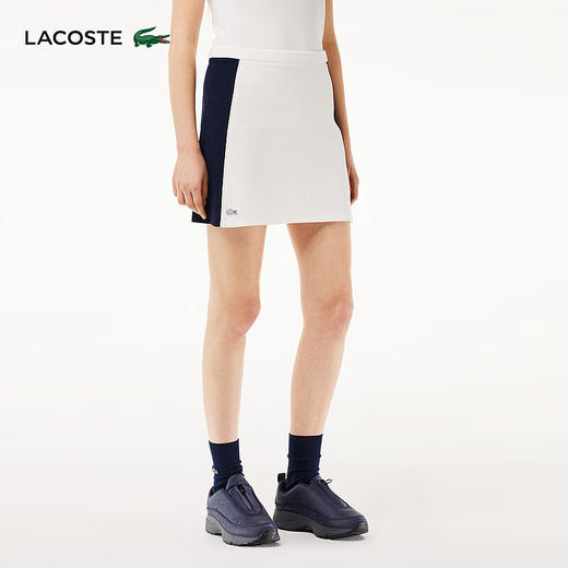 【海南专供价】Lacoste法国鳄鱼女装新款时尚百搭半身裙JF7273-10 商品图1
