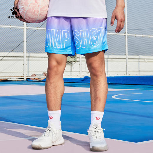 卡尔美夏季新款针织短裤 商品图0