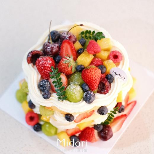 森系浆果裸蛋糕·低卡糖  | Midori 商品图0
