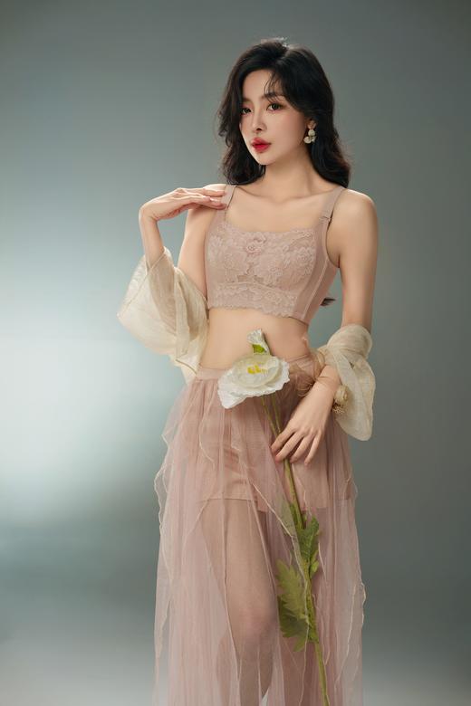 迷迭花影调整型文胸，无钢圈 抹胸 超薄， 大胸显小 商品图4