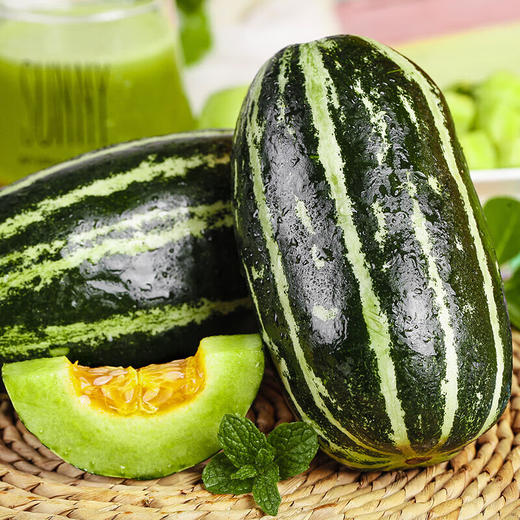 【秒杀4.5元/斤】五原本地博洋脆甜瓜 (1斤，超重部分店内补差价)（当日可提货） 商品图3