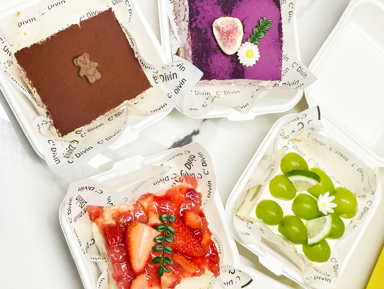 🔥冰淇淋口感 | 提拉米苏切块盒子蛋糕