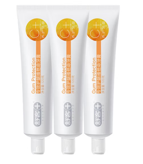 舒客维C营养牙膏120克*3支