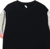T281古布拼接短袖男夏季潮牌时尚撞色圆领半袖新款夏装休闲上衣服 商品缩略图2