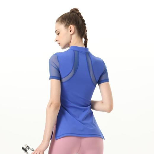 2024春夏新款中国风盘口忆之瑜伽运动上衣 商品图3