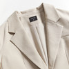 小香风杏色西服外套女早春新款高级感垫肩宽松西装V1938428 商品缩略图5