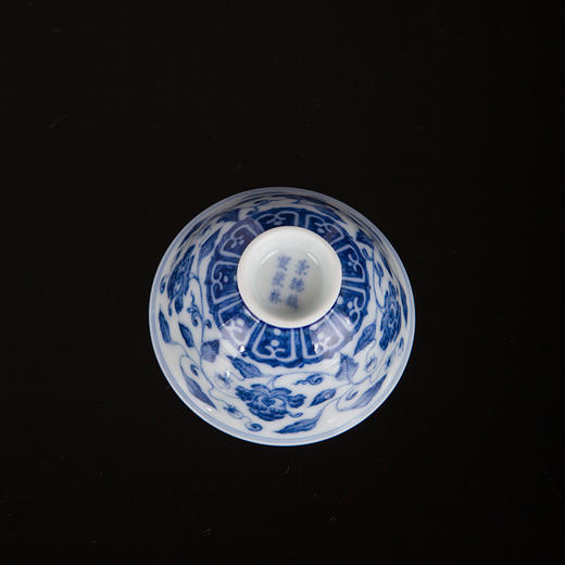 青花西番莲纹6头茶具 商品图5