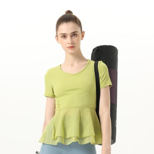 2024春夏新款运动瑜伽S黎念短袖上衣 商品图2