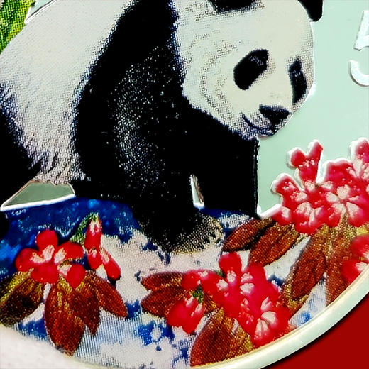 老精稀！1997年熊猫彩色银币 商品图9