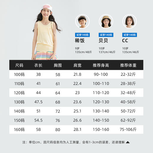 老米优品🎈【品牌授权】森林棠  兰精莫代尔！🍃敲舒服哦！夏款男女儿童小白背心 无袖上衣 TEE 商品图5