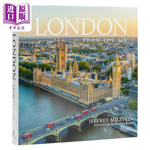 预售 【中商原版】London from the Air 进口艺术 俯瞰伦敦 Rizzoli 高空摄影集城市景观摄影 商品图0