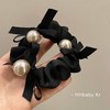 雀说 韩版大肠圈珍珠发饰高贵头绳时尚发绳高马尾皮筋百搭4ZF-31807 商品缩略图5