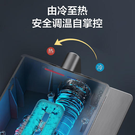 九牧JOMOO 枪灰方形置物喷枪自动除垢增压钢琴按键36602-536/HBS-1 商品图7