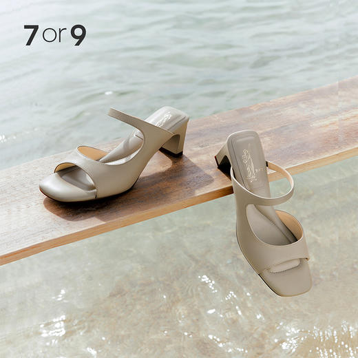 【促销款】7or9沙发系凉鞋-抹茶蛋挞 商品图0