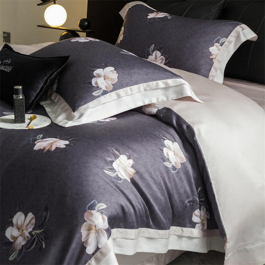 【麦上家居】兰精天丝数码印花四件套MS 商品图5