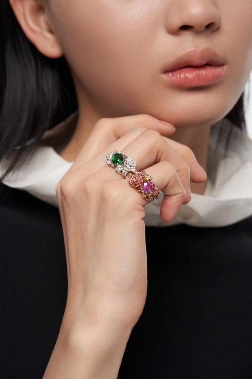 Centauri Lucy 霍贝玛负粉蓝宝戒指 商品图2