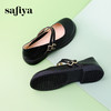 超值精选 |Safiya/索菲娅2024春夏时尚休闲软底英伦风百搭圆头舒适单鞋SF33912224 商品缩略图1