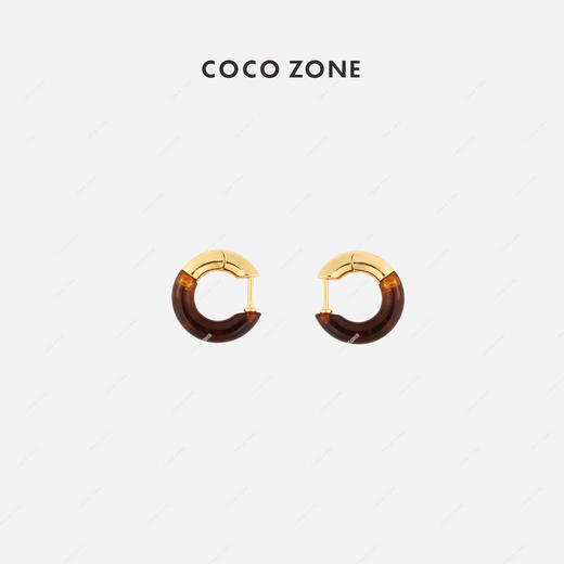 COCO ZONE 高级感耳针独特拼接耳饰23C29579 商品图0