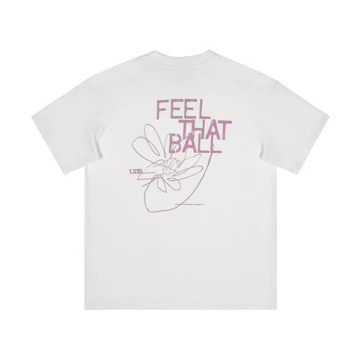 有志者UZIS 运动短袖男潮流休闲夏季宽松篮球跑步纯棉透气T恤笔触 商品图1