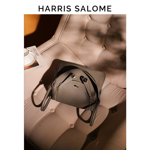 Harris Salome质感琳迪包 头层牛皮手提单肩斜挎包 商品图1